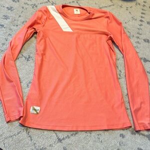 Tracksmith Coral Long Sleeve Tee